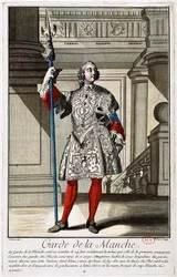 Guard of the Manche, Era of Louis XV